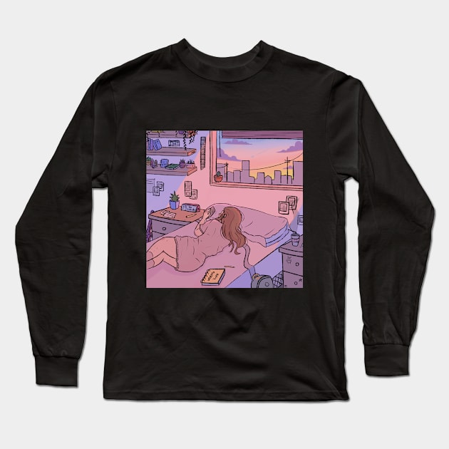 Nostalgia Long Sleeve T-Shirt by luh